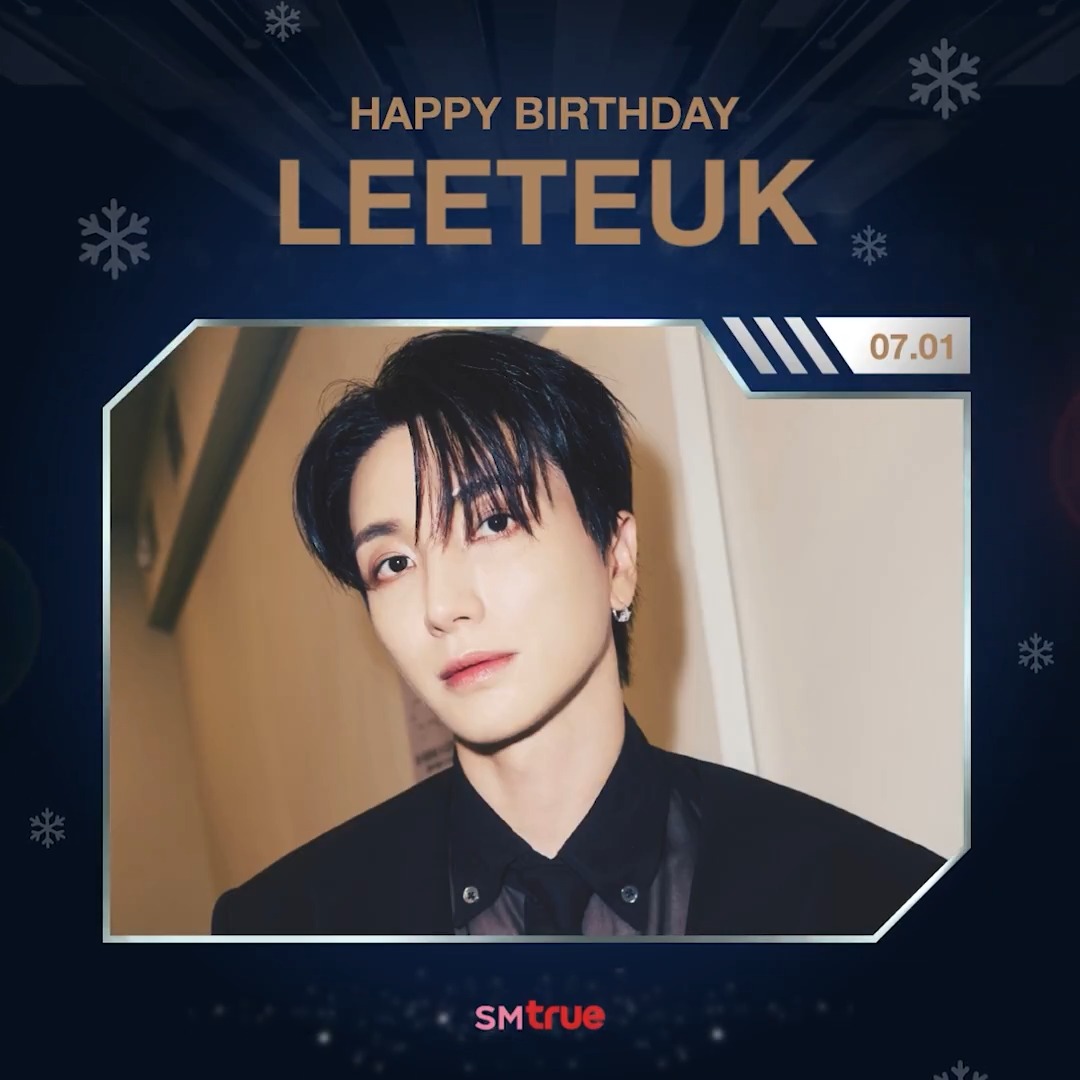 #HAPPYLEETEUKDAY 🎂 01.07.2025 สุขสันต์วันเกิด ‘LEETEUK’ 💙 #이특 #LEETEUK Lee Teuk #슈퍼주니어 #SUPERJUNIOR SUPER JUNIOR