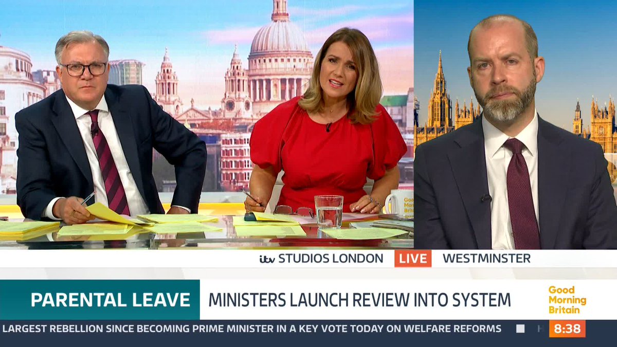 "Surely the biggest issue for families is that they're not in poverty" Susanna Reid questions Business and Trade Secretary Jonathan Reynolds after an OBR assessment of the current proposals shows that 150,000 people were pushed into poverty.