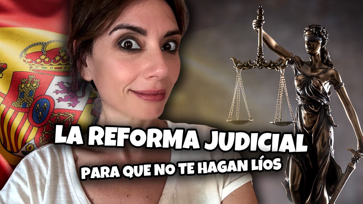 📹 "Lo de la reforma judicial, para que no te hagan líos" Un vídeo de Marta Flich