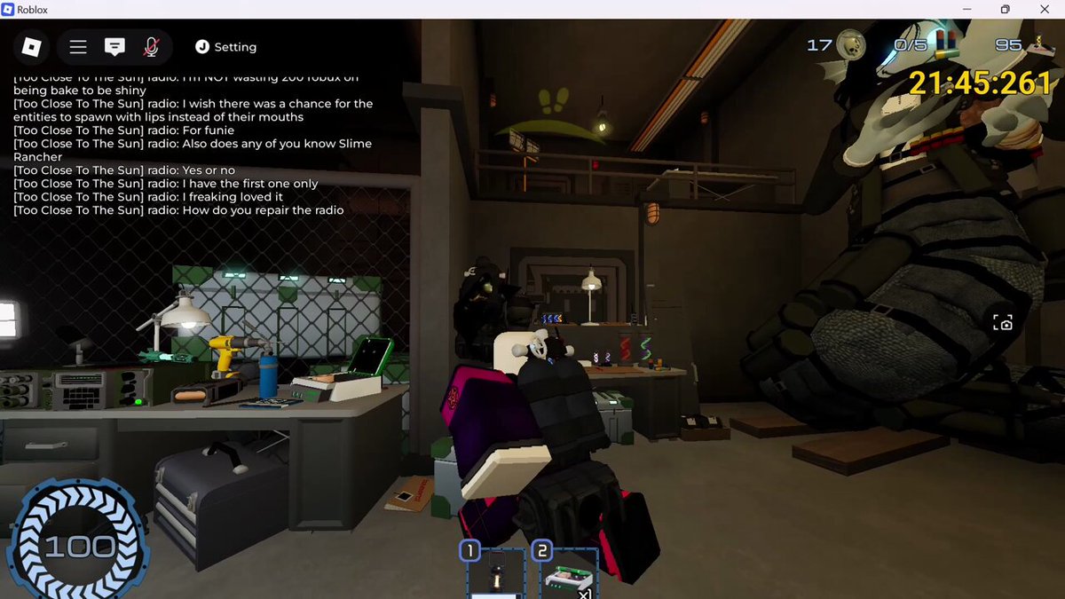 I HAVE!!! IT LITERALLY CAME UP RIGHT AS ME AND MY TEAM WERE TALKING ABOUT THE GUITAR #pressureroblox