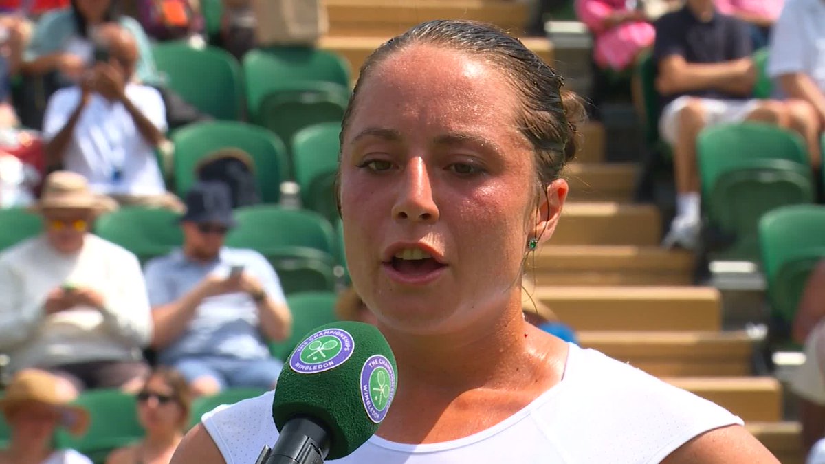 It's been some journey for Elisabetta Cocciaretto ♥️ After missing out on playing at #Wimbledon last year, the Italian was delighted to progress to the second round in SW19 👏