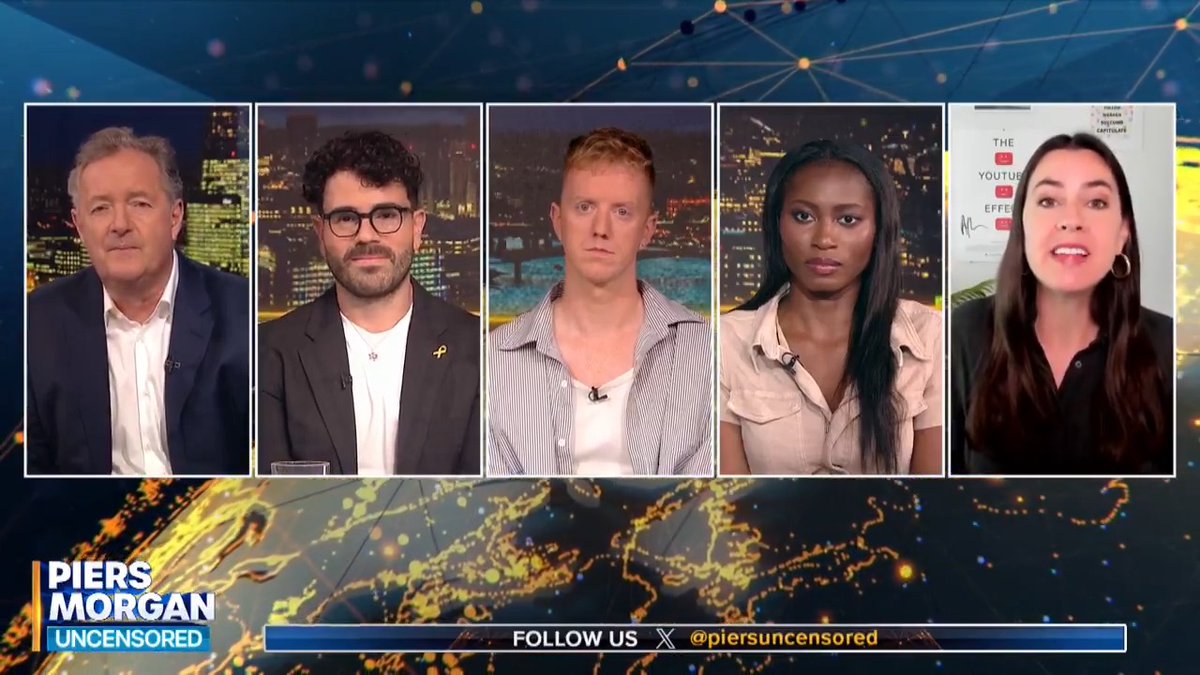 "They didn't say 'death to Israelis, they said 'death to the IDF'." Taylor Lorenz defends Bob Vylan's Glastonbury chant, prompting Piers Morgan to respond: "You don't even believe that as you're saying it." 📺 Piers Morgan | Hen Mazzig | Taylor Lorenz