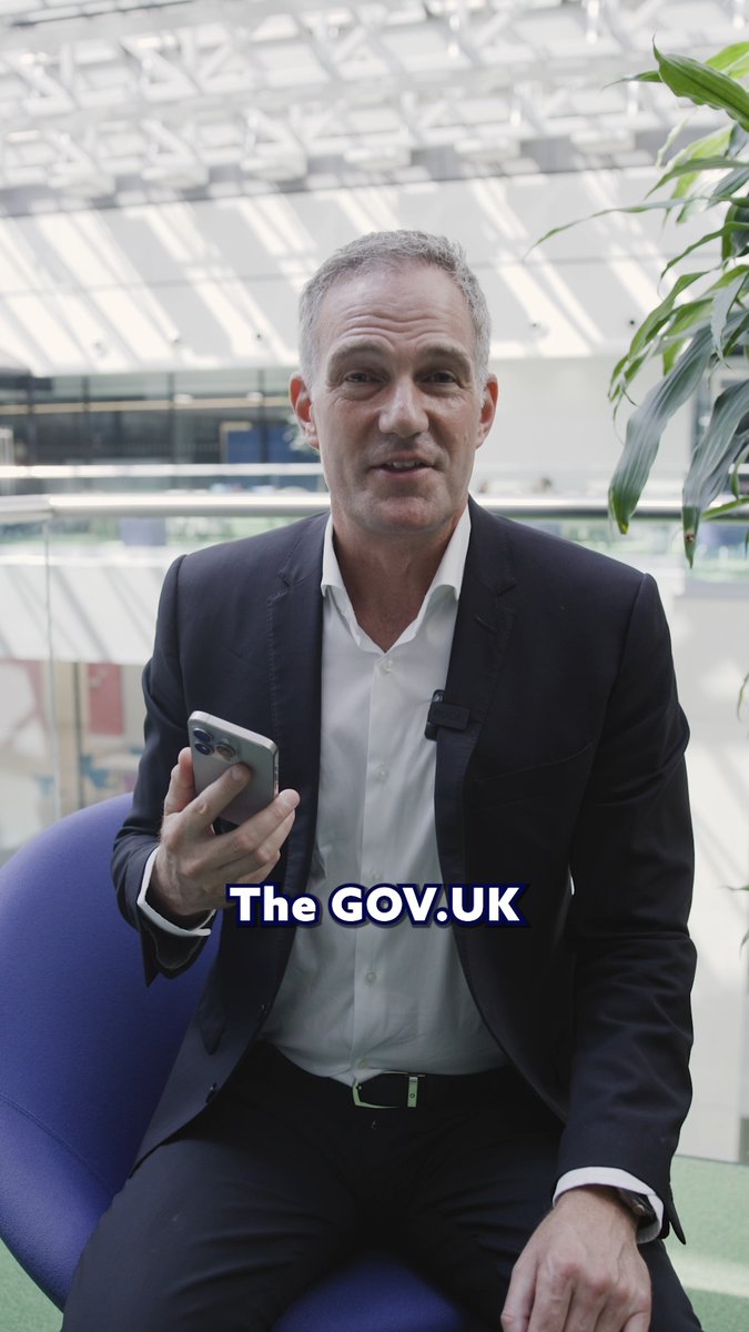 🔔 Download and try the first version of the GOV.​UK app today. We’re making it easier than ever to access the government services you need, with personalised user journeys and more features and services to come 🤳