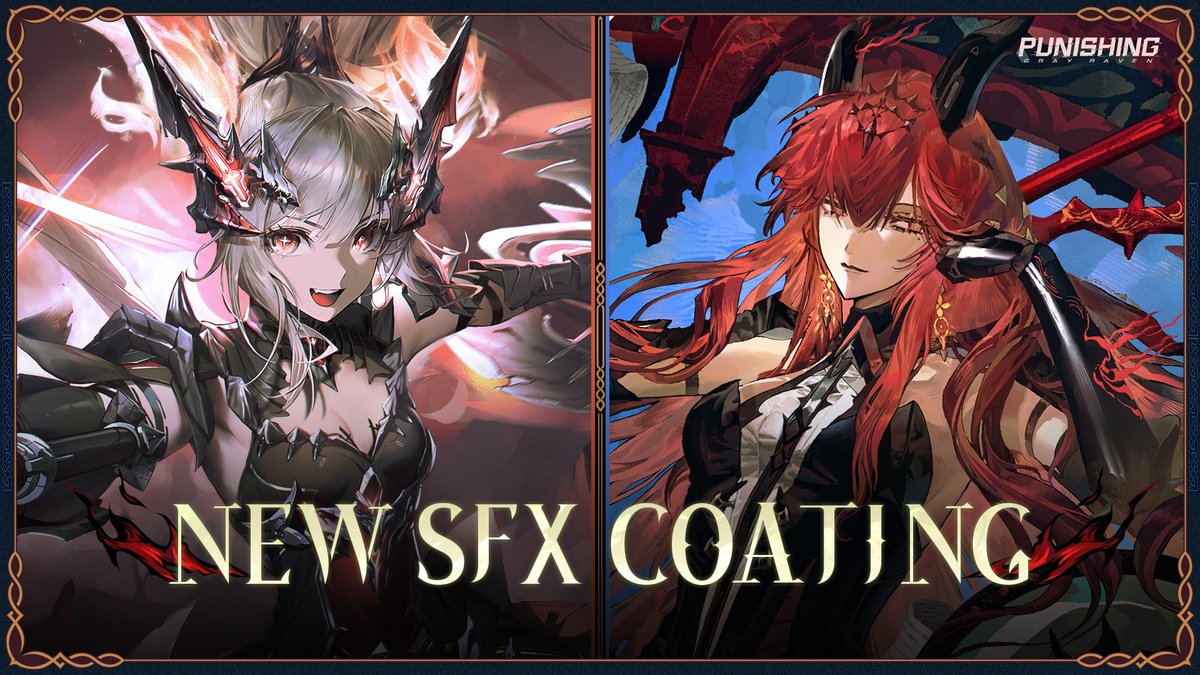[New Coating PV | Vera: Geiravor &amp; Nanami: Startrail] Beyond the wasteland's edge, the slumbering "dragon" spreads its wings—ancient power stirring in silence. #punishinggrayraven #PGR