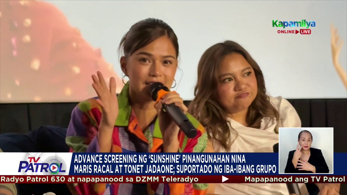 Kinilala ng Kongreso ang tagumpay at ambag ng P-pop groups na BINI, SB19, at BGYO. Samantala, bago ang nalalapit na pagpapalabas sa bansa ng pelikulang "Sunshine" ni Maris Racal, ilang grupo ang nagpakita ng suporta sa advance screening nito.