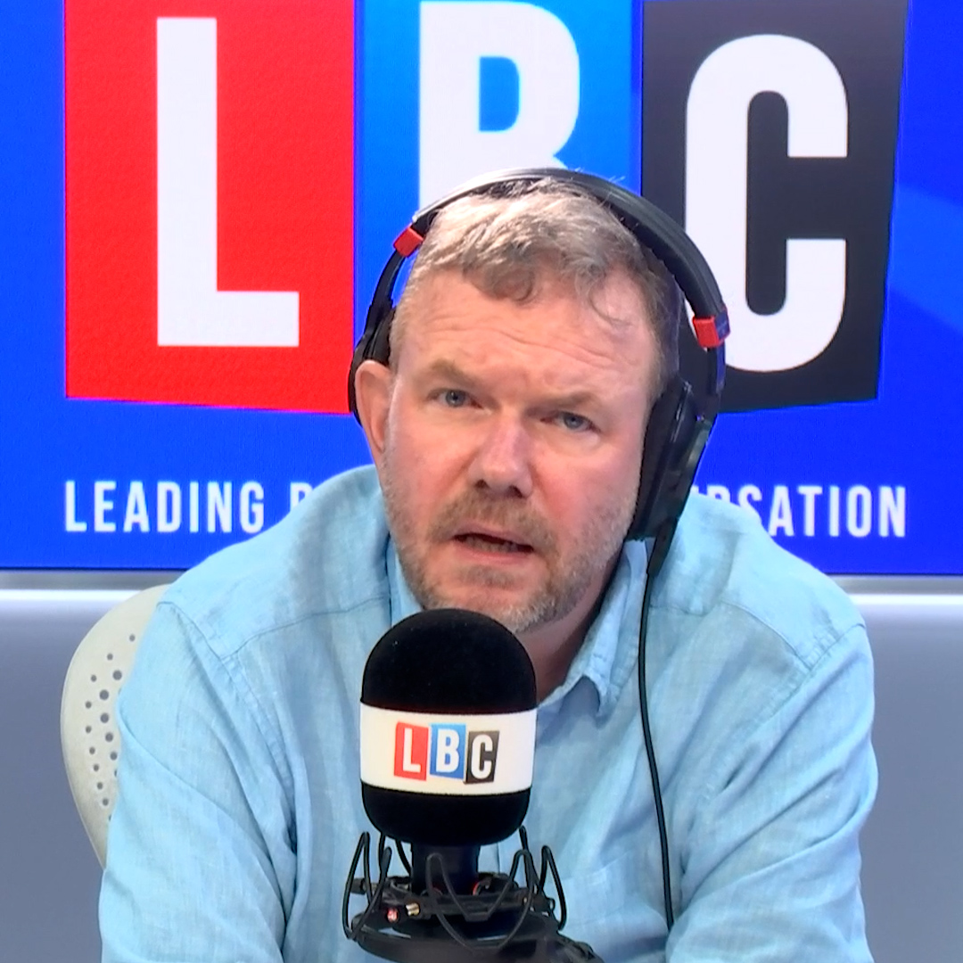 James O'Brien reads out Bob Vylan's statement following their anti-IDF chant at Glastonbury festival.