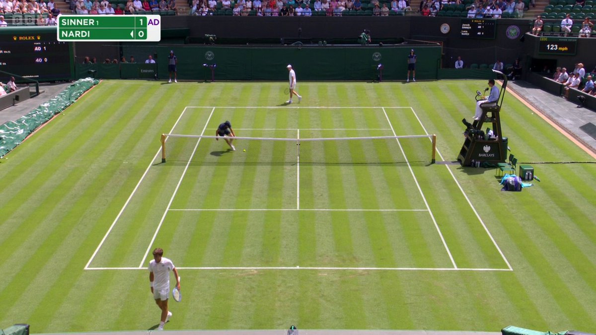World number one Jannik Sinner is "in a good groove" early on at Wimbledon 👏 Watch him in action on BBC Two and BBC iPlayer now ⏬