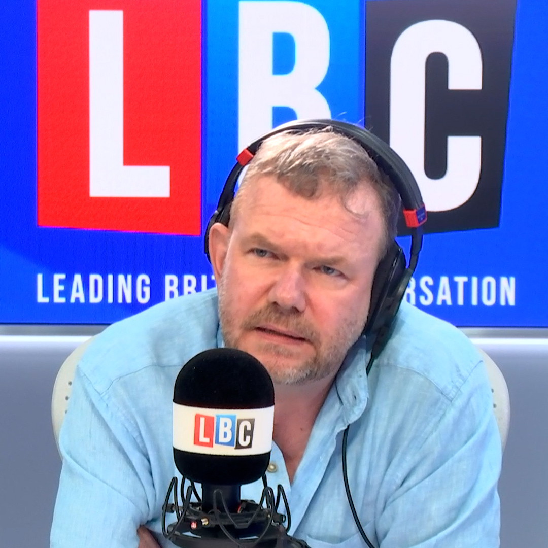 ‘There is absolutely no likelihood of anyone leaving Glastonbury and encountering IDF members.’ James O’Brien doesn’t believe the criminal investigation into Bob Vylan’s comments will lead to charges.