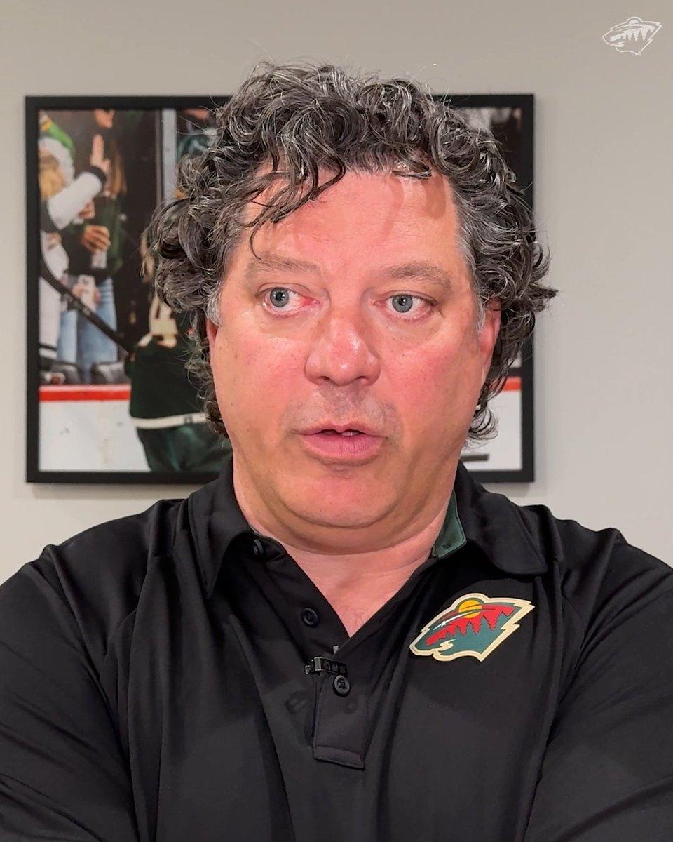 🗣️ Bill Guerin on what Tarasenko adds to the team "We are excited to have him" #mnwild