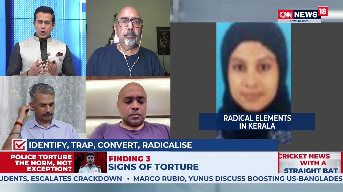 Radical elements in #Kerala have turned the state into a key ideological processing center for ISIS recruitment, targeting vulnerable individuals: Sources Sr Fellow IPCS Abhijit Iyer-Mitra with views Anand Narasimhan🇮🇳 | #TheRightStand #GroomingGangs #ISIS
