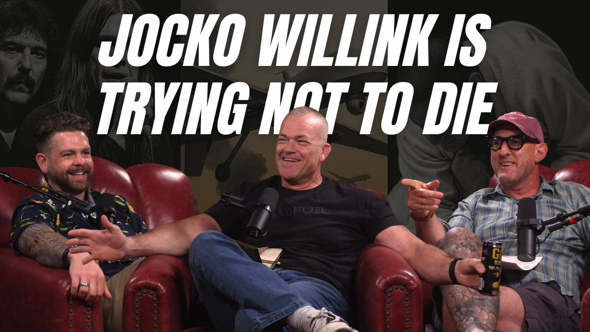 Episode 1 of Trying Not To Die podcast is here. Jocko Willink joins me to talk discipline, drone warfare, jujitsu, and the time he totally fanboyed over Tony Iommi. Metal. Masculinity. Mayhem. BlackSabbath Ozzy Osbourne Sharon Osbourne Sponsored by 🔻Chapters: 00:00 – Jocko joins 05:01 – Jujitsu & controlled violence 14:20 – War is content now 28:37 – Pride League MMA vs UFC 34:14 – Hilarious commercial lol 54:08 – Sabbath fandom 54:54 – Meeting Tony Iommi 1:09:00 – Outro