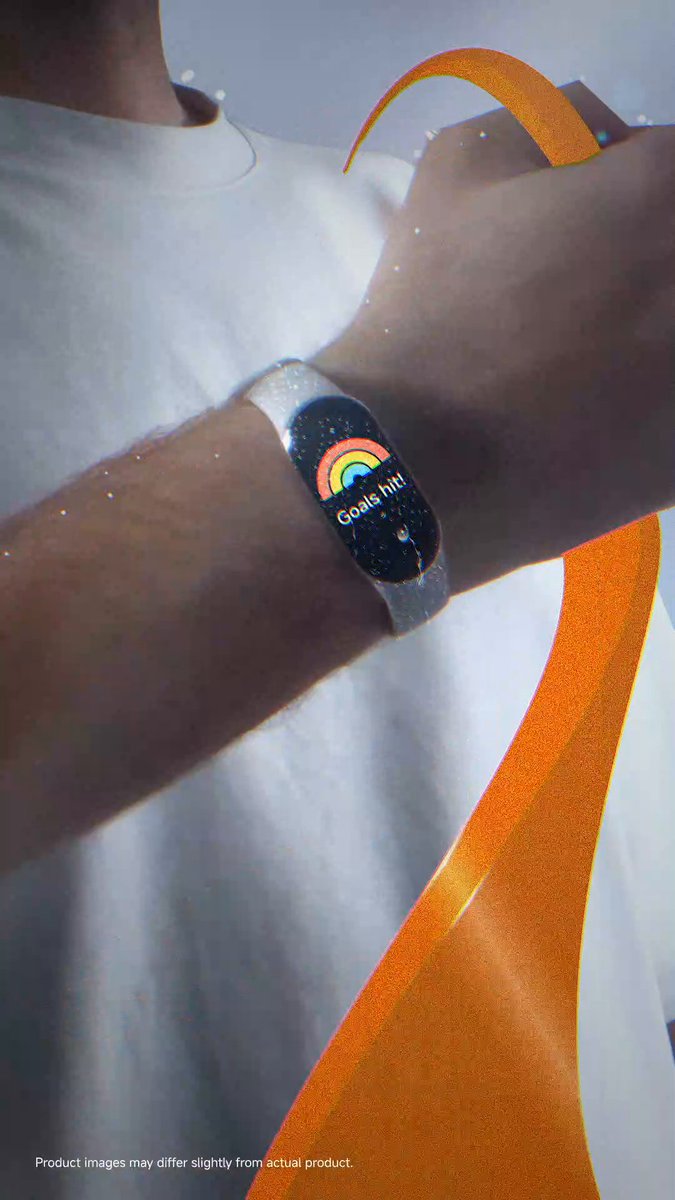 Goals hit! Not even rain can stop Xiaomi Smart Band 10. Learn more: