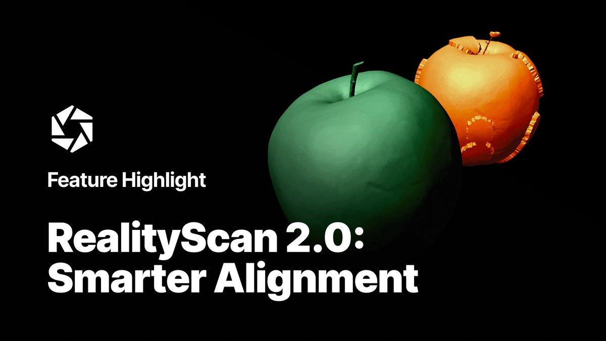 Is your scanned data not behaving like it should? 📷 RealityScan 2.0's new Smarter Alignment feature should bring more cameras into your components, and larger components means less fixing for you!