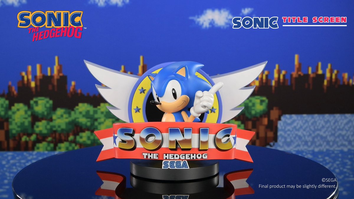 SONIC TITLE SCREEN PRE-ORDERS OPEN IN 7 DAYS! The statue is inspired by the iconic title screen from Sonic The Hedgehog Genesis. It perfectly captures every detail, from Sonic’s signature smirk and finger pointed confidently upward to the winged emblem and Sonic The Hedgehog title banner. Sign up here ( and get $10 off once pre-orders are open! Secure our other Sonic The Hedgehog statues by snagging them at Tag a Sonic The Hedgehog fan in the comments! Pre-orders open on 8th July 2025. Pricing will be revealed on launch day. Check out the F4F Official Collectors Club ( to stay in the loop for this and other releases from First 4 Figures! #SonicTheHedgehog #Sonic #SEGA #Statue #VideoGame #RetroGaming Sonic the Hedgehog SEGA
