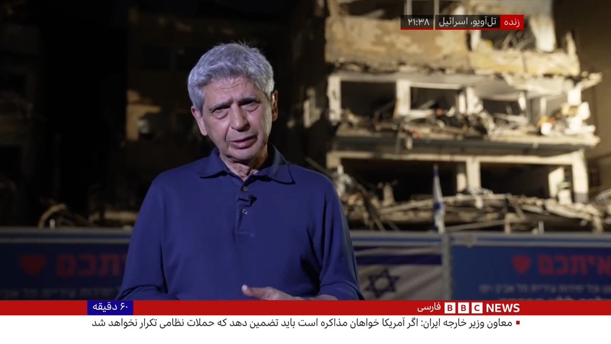BBC journalist in Tel Aviv reports extensive Iranian missile damage. He says filming is banned in “sensitive” damage areas. He also notes many in Israel believe the war should’ve ended because the cost was becoming too high &amp; Iran’s hits more accurate.