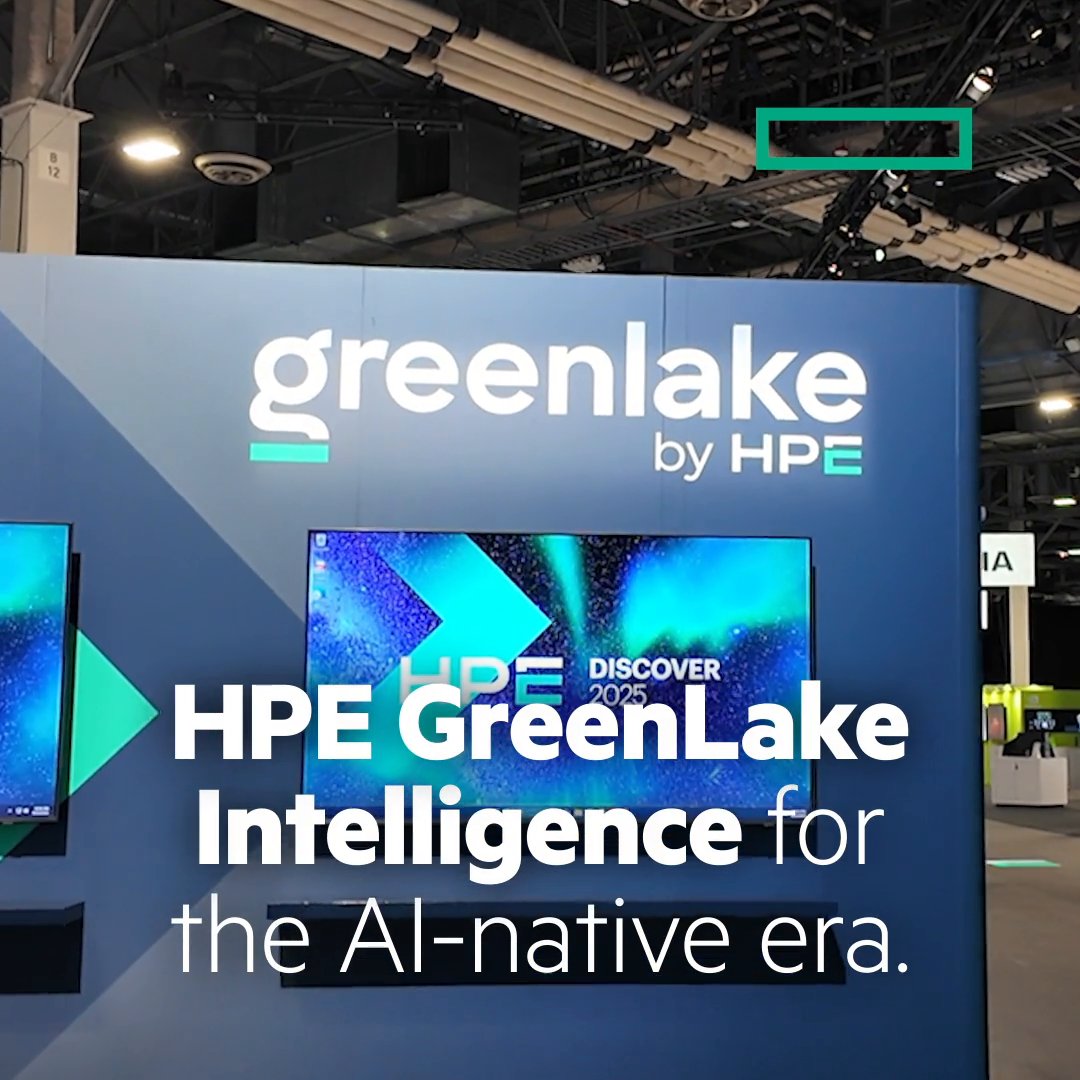 AI just got more practical with HPE GreenLake Intelligence. This new framework makes hybrid operations smarter, simpler, and more agentic. Learn more: