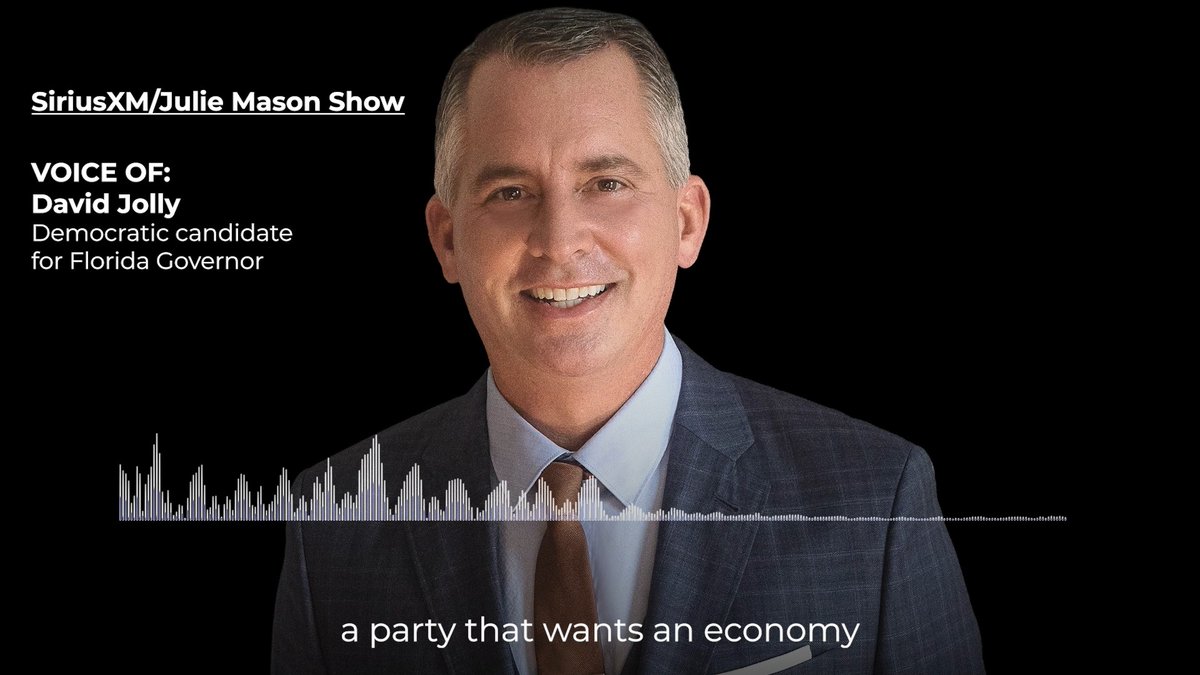 I want to start with values: I’m focused on building a coalition that lifts up every Floridian. Our values inform our policy: building a government that works and serves our citizens.