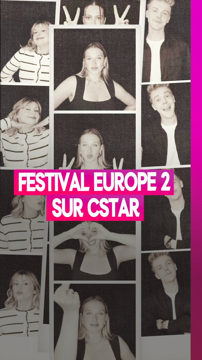 Santa, Vitaa, Helena, Julien Lieb ou encore Marine… Ils se sont tous réunis sur la scène du #FestivalEurope2 au Casino de Paris 🎉 Un moment à vivre sur CSTAR ce lundi 7 juillet à 21h10 @europe2