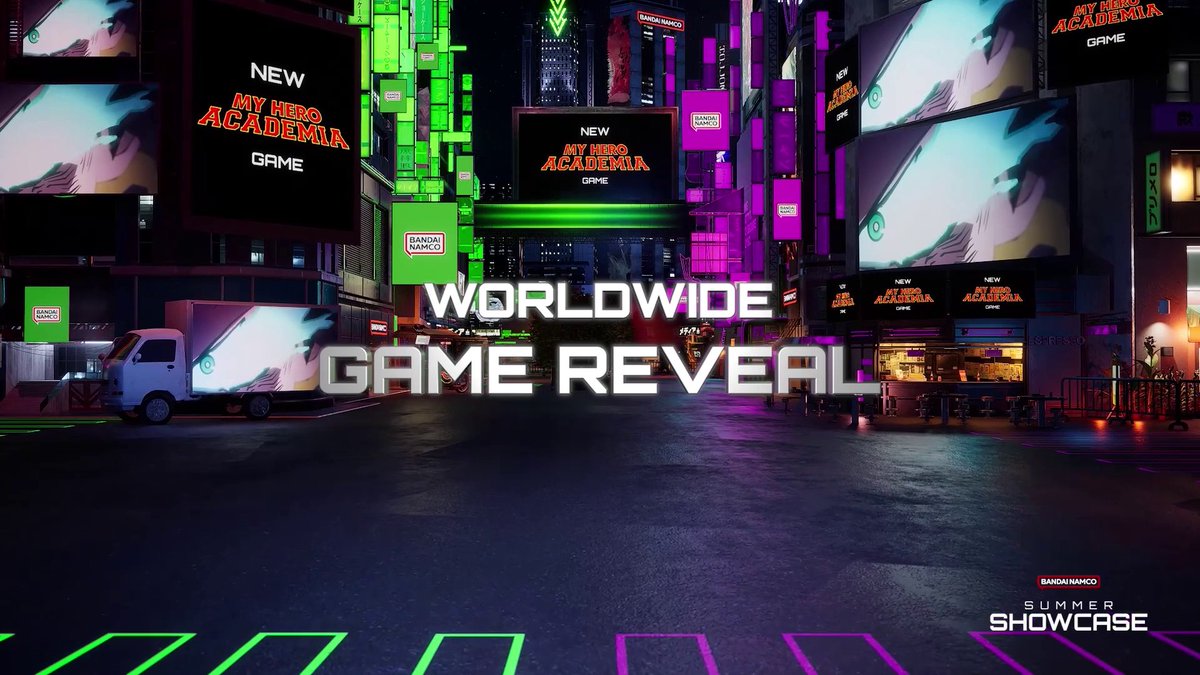 Tune in tomorrow for an inside look at our upcoming games! A new MY HERO ACADEMIA game is on the horizon!