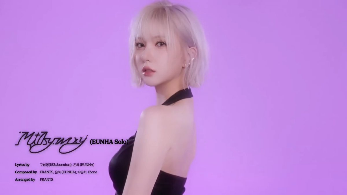 [VID] 250702 - VIVIZ The 1st Album ‘Montage of ( )’ Album Preview #8 - Milk Way (EUNHA Solo) ▶️ #VIVIZ_Comeback_D6 #VIVIZ VIVIZ