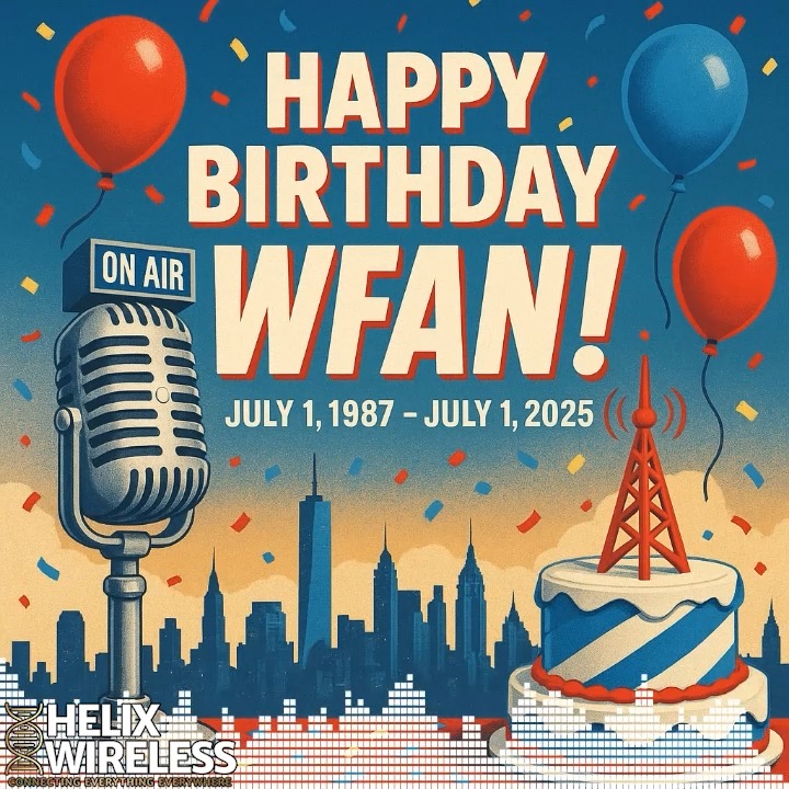 Here's how it sounded 38 years ago today when Suzyn Waldman was the first voice ever heard on WFAN!