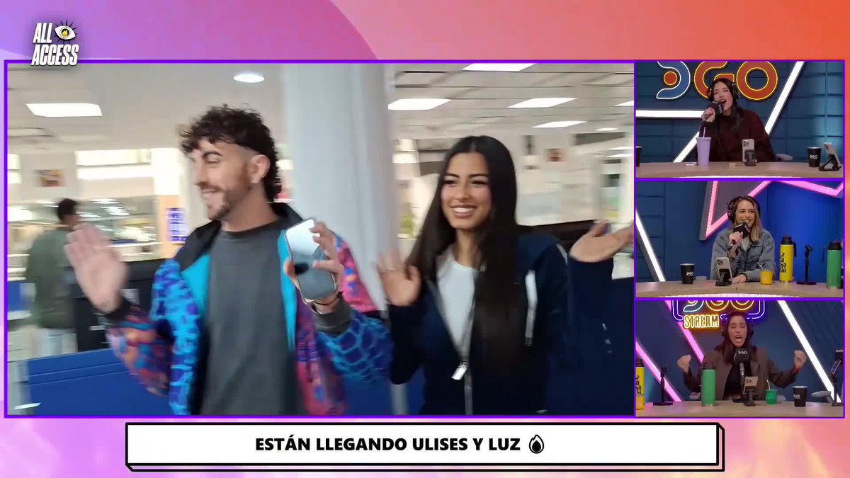 ¡LLEGARON ELLOS! Ulises y Luz a #AllAccessxDGO