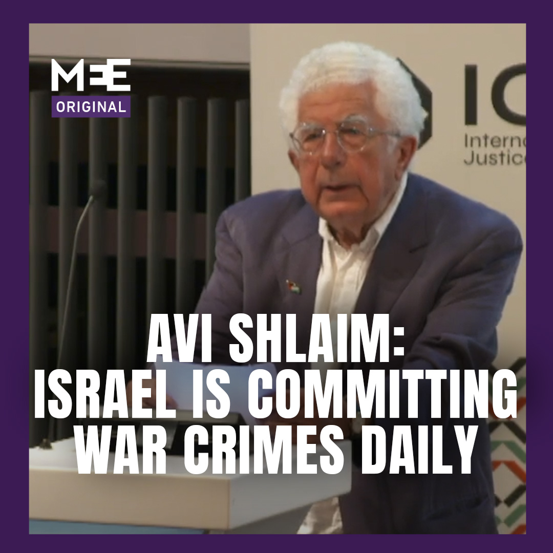 Avi Shlaim: Israel’s war on Gaza meet legal definition of genocide