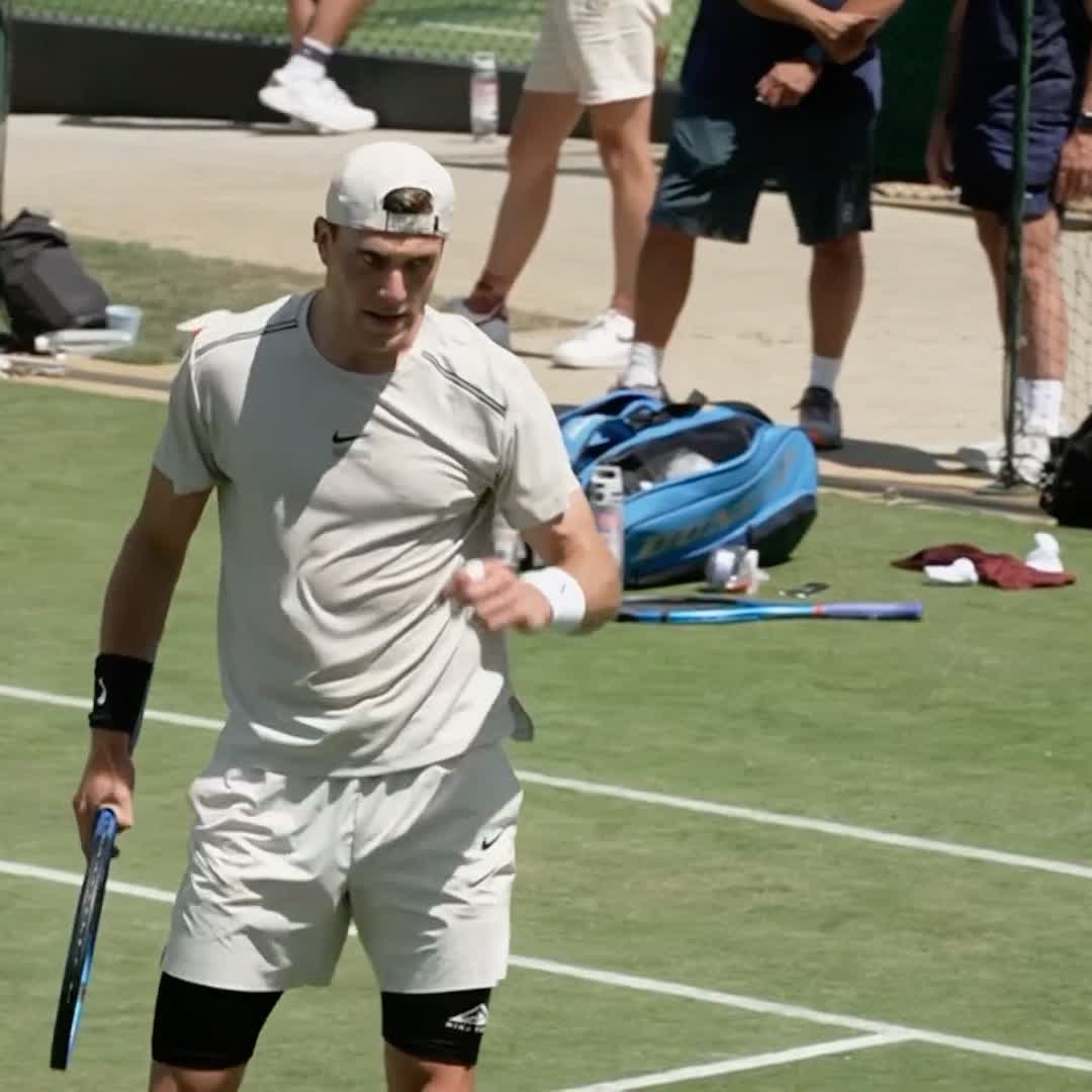 "Jack Draper has come across very, very confident so far" ๐ค Danyal Khan previews Draperโs clash with Sebastian Baez at Wimbledon today ๐พ
