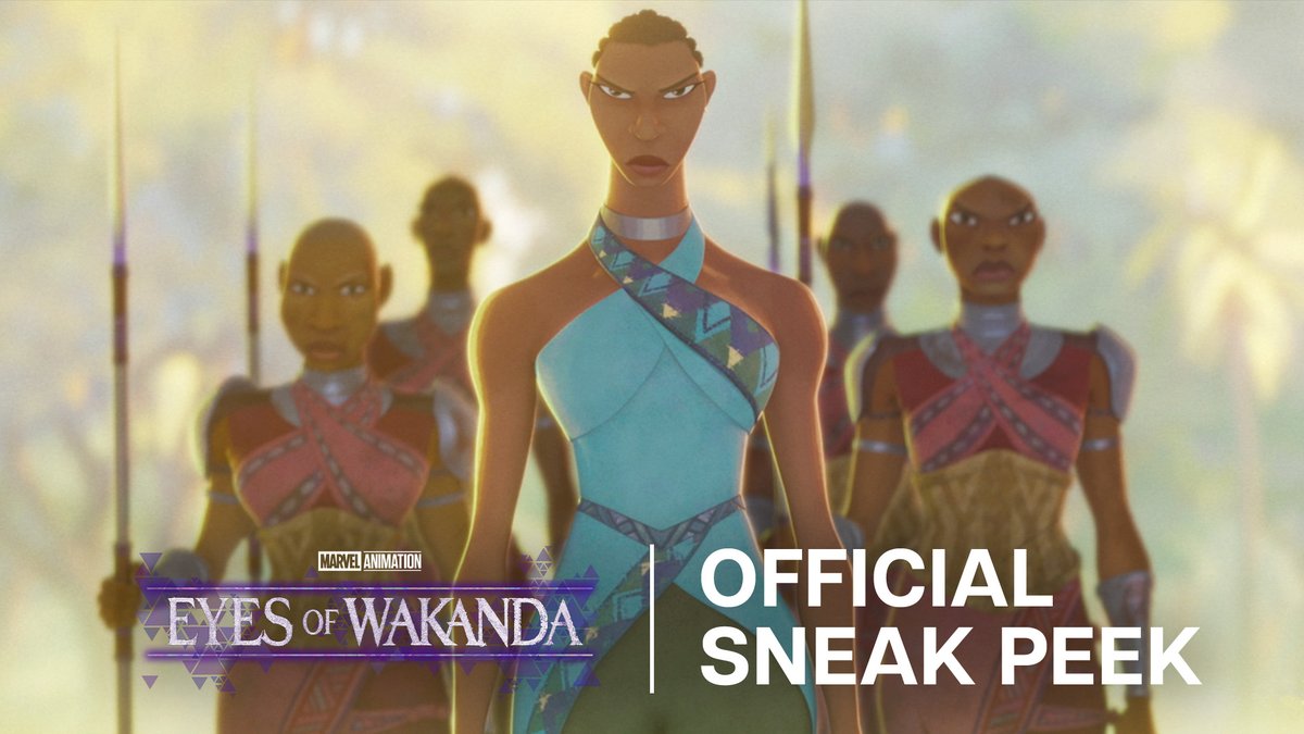 Wakanda’s secrets span centuries. Watch a sneak peek of Marvel Animation’s #EyesOfWakanda, and stream the 4-episode series August 27 only on Disney+.