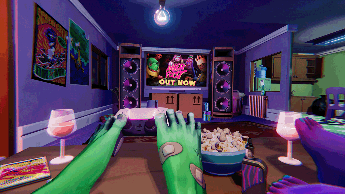 If you have a PS5 and a foot fetish then great news, Anger Foot from @FreeLives is out now! 🥾 🚪 💥 🔫