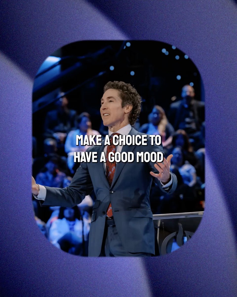 Don't let other people, delays, and what doesn’t work out sour your day. Turn it over to God. Choose to be kind. Choose to be friendly. Choose to be hopeful. "Choose a Good Mood":