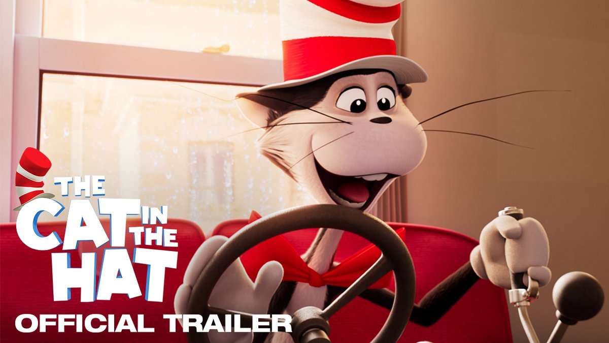 The first trailer for ‘THE CAT IN THE HAT’ animated movie has been released. In theaters on February 27, 2026.