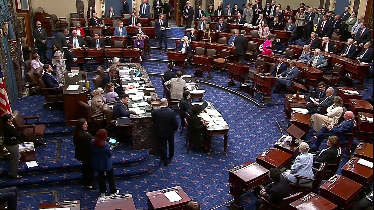 BREAKING: Senate passes Trump's megabill after Vice President JD Vance casts the tie-breaking vote.