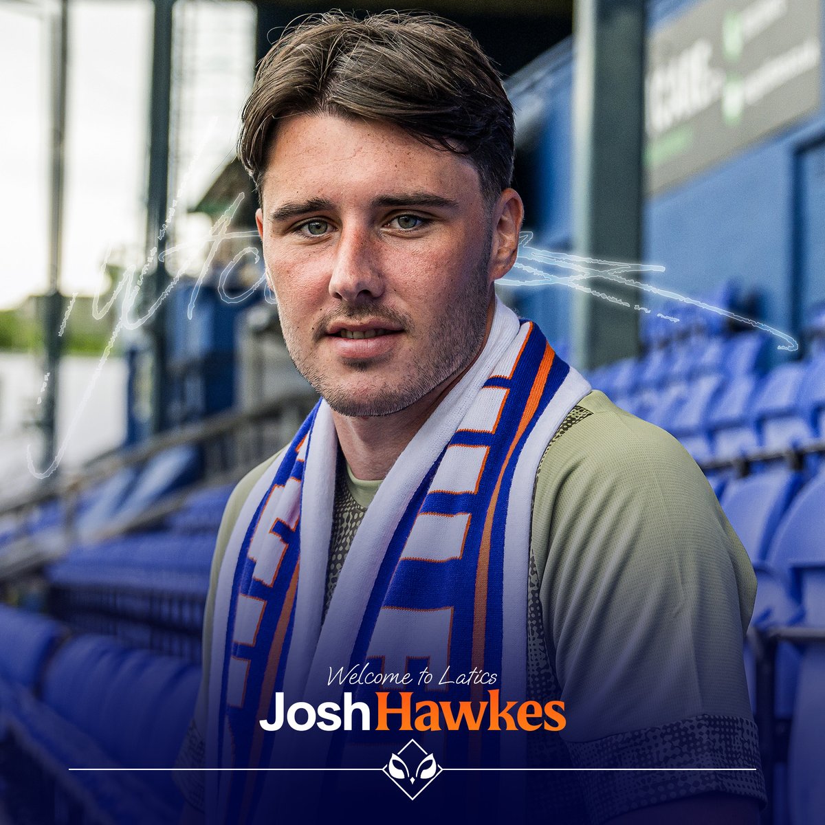 🤝 Josh Hawkes arrives at Latics! #oafc
