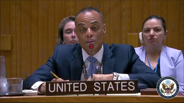 The United States calls on the United Nations, including Secretary-General Guterres, to join us in pressuring Hamas to end the bloodshed, disarm, and to give the people of Gaza a chance for a peaceful life.