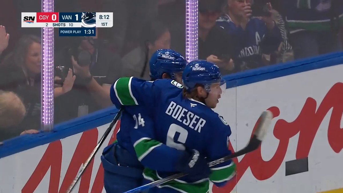 Brock's going to keep rockin' in Vancouver! 🤘 #NHLFreeAgency