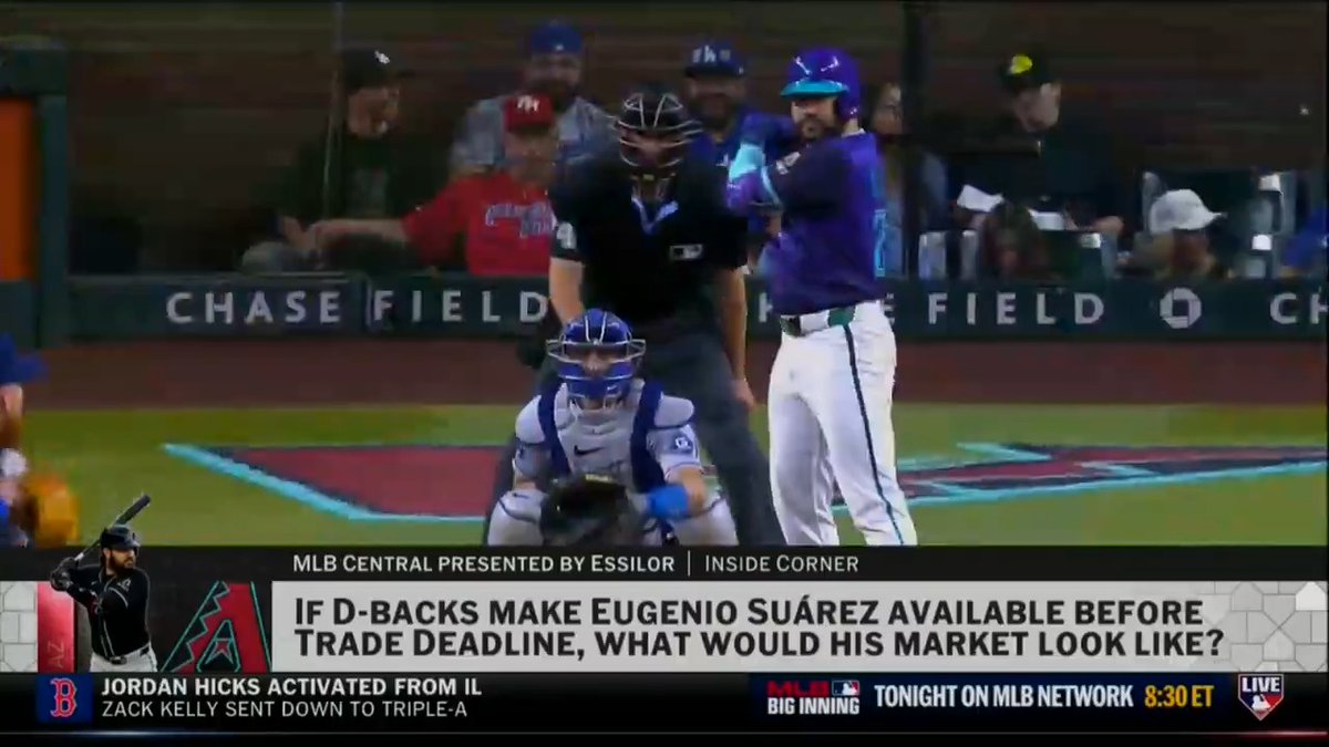 "Eugenio Suárez, right now, is one of the names we're hearing about the most in the industry." Jon Morosi joins #MLBCentral to talk about a potential trade market for the D-backs third baseman.