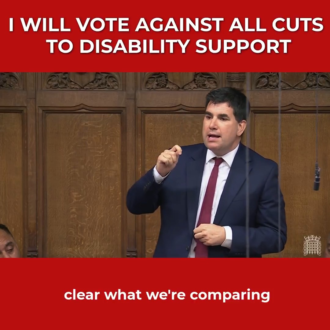 From my speech in Parliament today: why I will vote against this Bill and vote against any cuts to disability support.