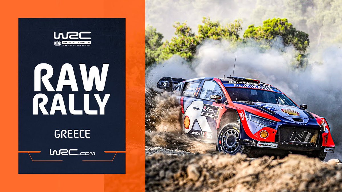 No music. No commentary. Just pure rally action from Greece. #WRC | #AcropolisRally 🇬🇷