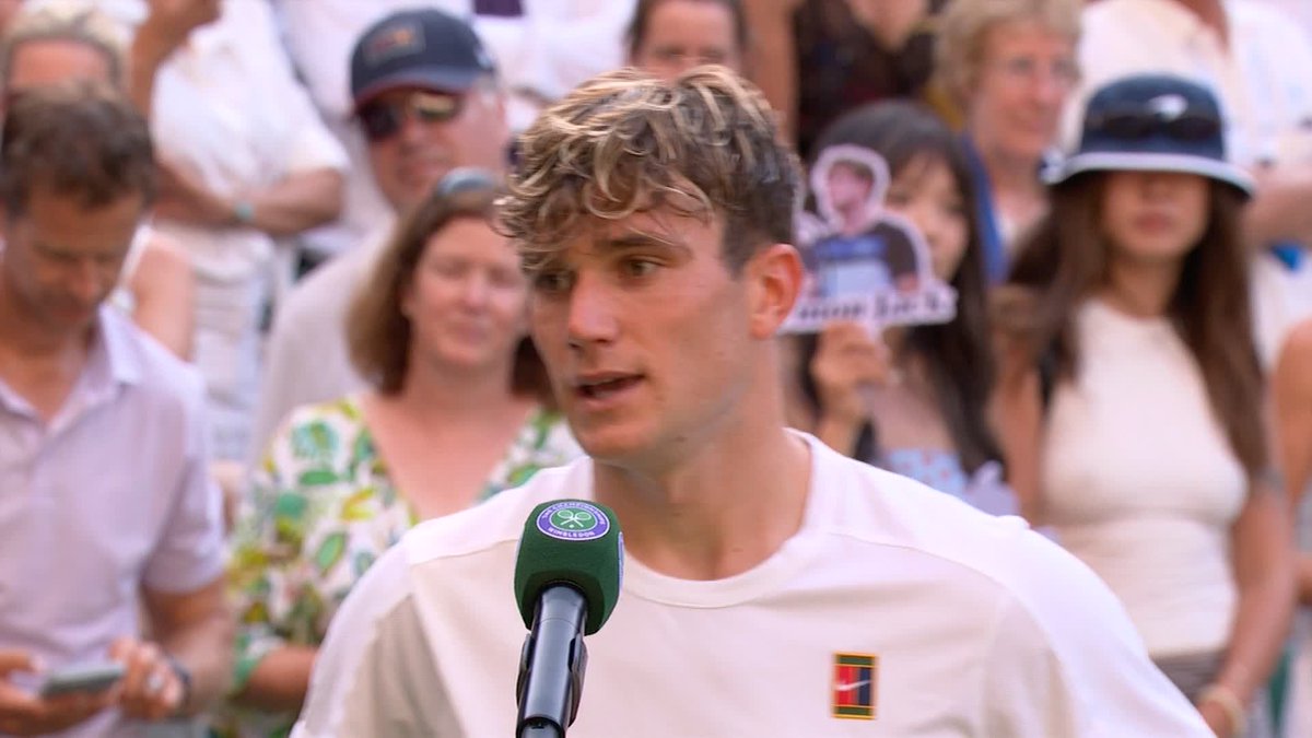 Jack Draper with a great quote at Wimbledon “I can’t be thinking 5 matches ahead. Everyone in this draw can play incredible tennis. You’ve gotta have respect for every one of these guys. Til I deserve a place in the next round, I’m not there yet.” 🇬🇧