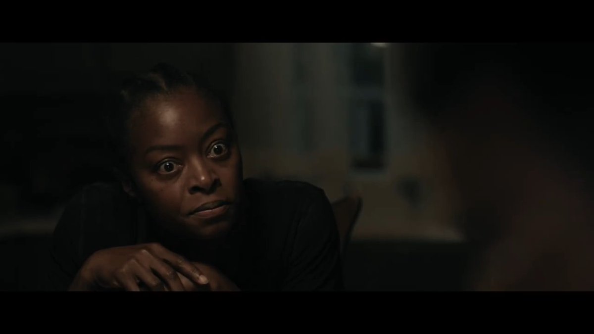 THR Exclusive: Danielle Deadwyler commands the table in this gripping scene from the upcoming action thriller #40Acres – in theaters July 2