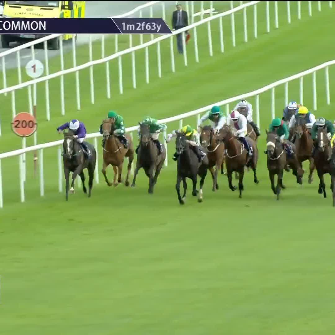 Poignant stuff at Roscommon Racecourse. Rory Cleary punches the air after crossing the line first aboard Thatwilldoso, winning the Sean Cleary Memorial Handicap named in honour of his late brother 🙏