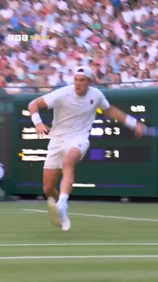 Jack Draper that is a beautiful shot! 🙌 #Wimbledon