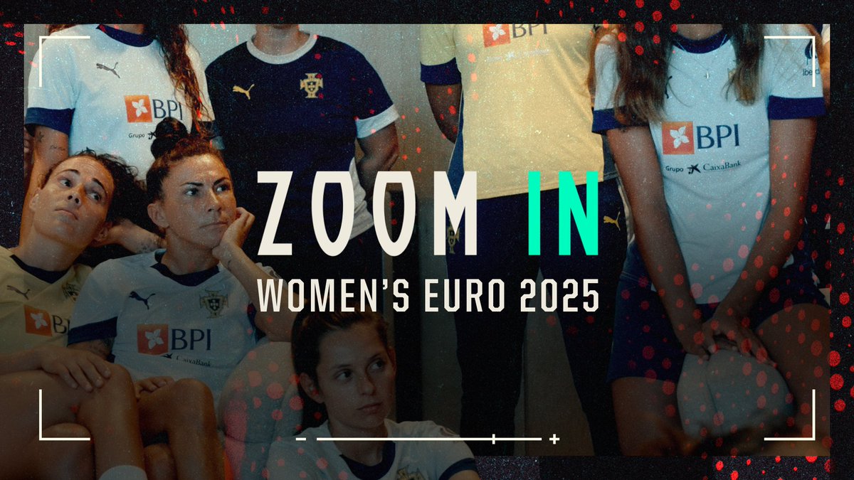 Senta-te e prepara-te: chegou o 𝙕𝙊𝙊𝙈 𝙄𝙉 📹🇵🇹 da preparação das #Navegadoras antes da partida para o Europeu 👀 🎥 Vídeo completo 👉 #FazHistória | #WEURO2025