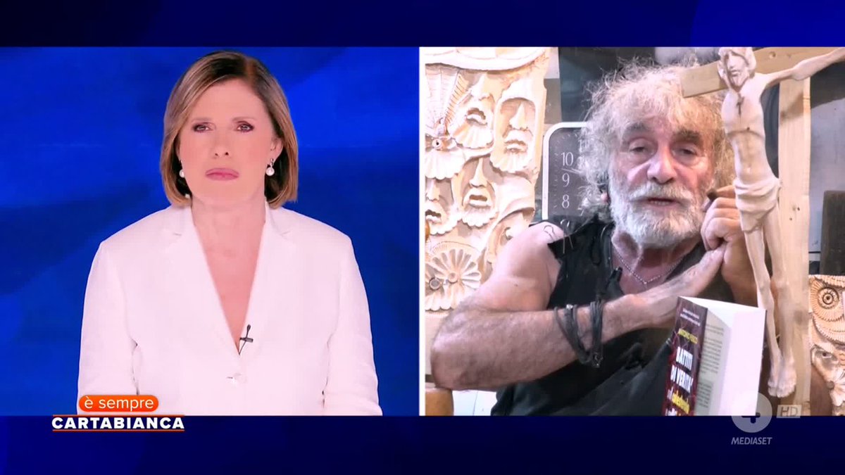 "Non sopporto più questo caldo. Tanti, come Trump, negano il cambiamento climatico eppure c’entra eccome con l’innalzamento delle temperature" Mauro Corona a #ÈsempreCartabianca