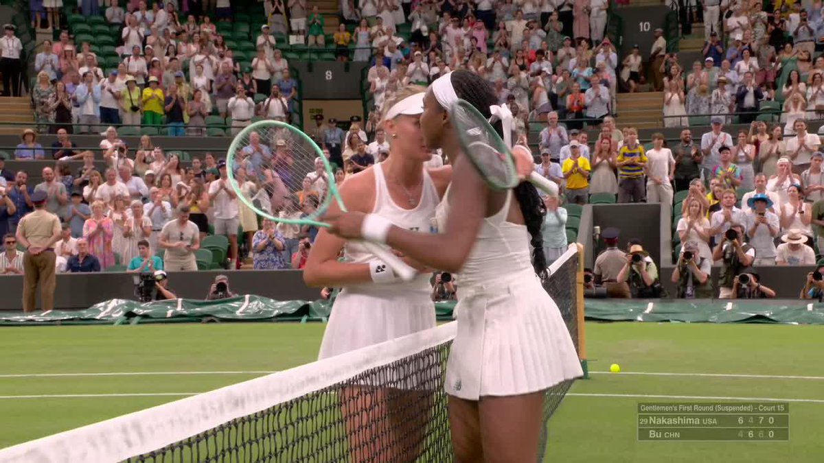 THE MOMENT DAYANA YASTREMSKA UPSET COCO GAUFF AT WIMBLEDON 👀