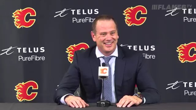 "It sends a little bit of a message to our young guys." #Flames GM Craig Conroy checks in with the media to discuss the first day of NHL Free Agency.