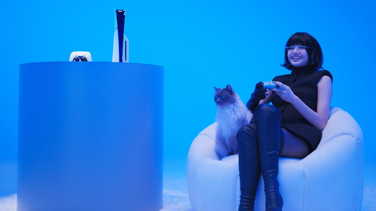 Lisa's ready to press play #PlayStation