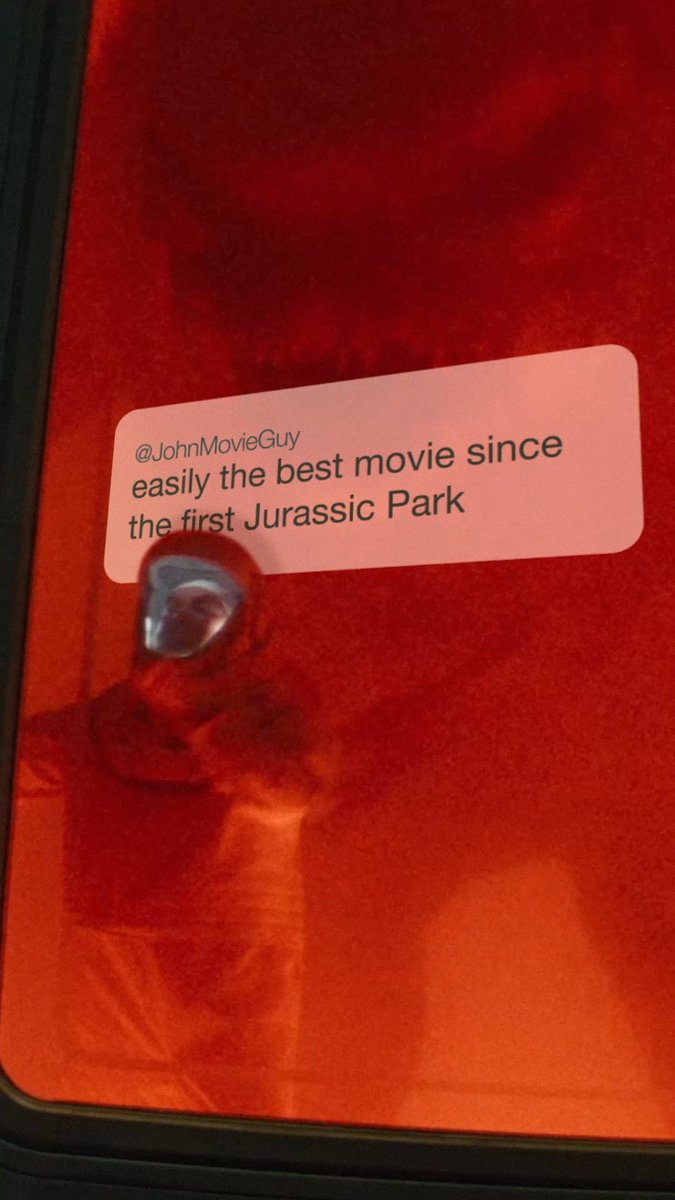 Don’t just take their word for it. Experience Jurassic World Rebirth in theaters tomorrow! 🦖