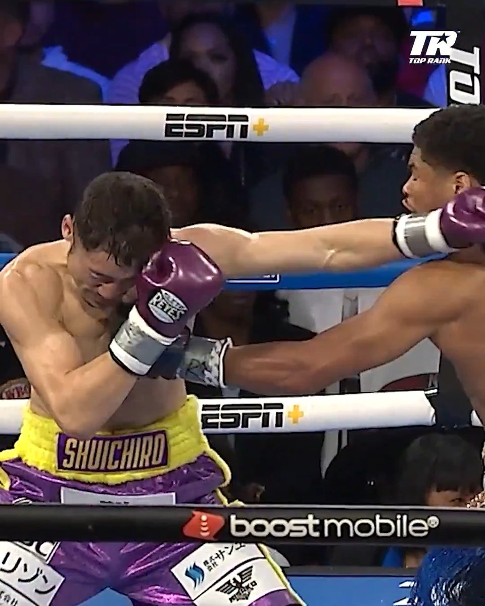 Shakur Stevenson put on a show in his lightweight debut vs Shuichiro Yoshino ⭐️ Ring III live on DAZN l July 12th in New York 🥊 🎟️ Get your tickets now: